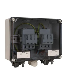 Generatorenanschlusskasten für PV-Anlagen bis 1.000 V DC, 1x 2 String, SUNCLIX-Steckverbinder, SiRoX Neu Im Sortiment