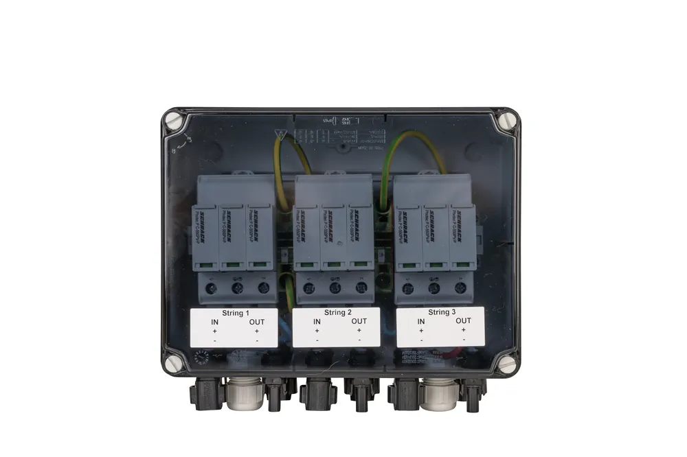 Generatorenanschlusskasten für PV-Anlagen bis 1.000 V DC, 1x 3 String, SUNCLIX-Steckverbinder Top-Preis