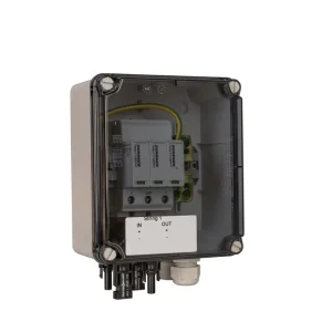 Generatorenanschlusskasten für PV-Anlagen bis 1.000 V DC, 1x 1 String, MC4-Steckverbinder, SiRoX Sonderaktion