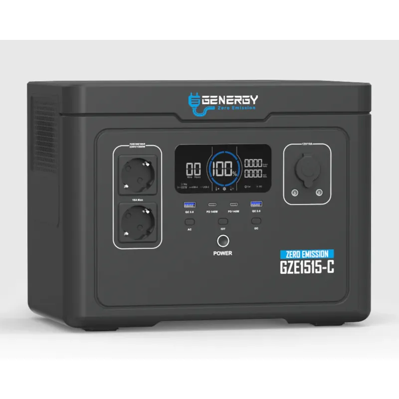 Sichere Zahlung Powerstation 1488Wh - 3600W max. Output GENERGY GZE-1515-C