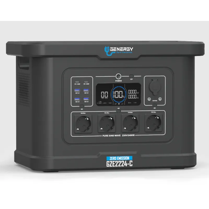 Powerstation 2232Wh - 4500W max. Output GENERGY GZE-2224-C Direktkauf