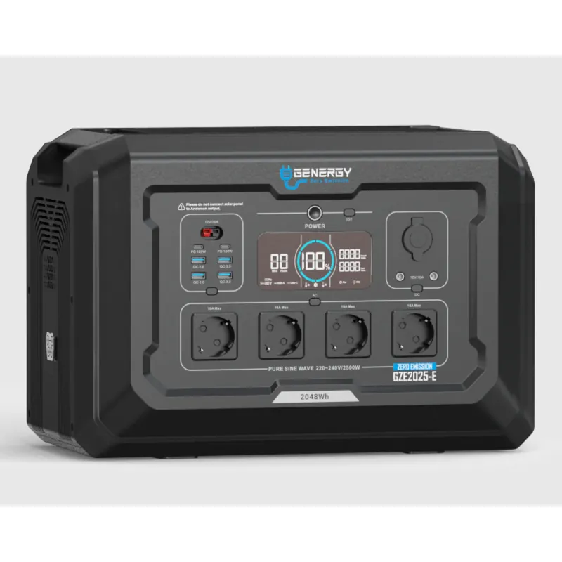 Jetzt Kaufen Powerstation 2048Wh - 5400W max. Output GENERGY GZE-2025-E