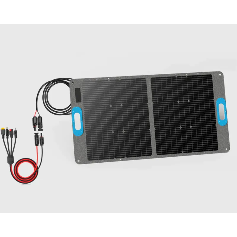 Beliebt Genergy SUN100W – Faltbares Solarpanel 100 W mit 22,8 % Wirkungsgrad und Universal-Adapter