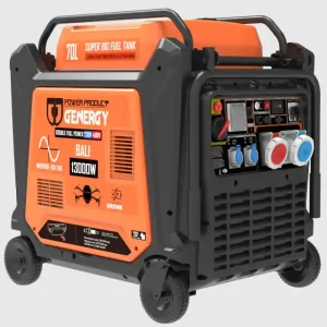 Stromerzeuger Benzin-Inverter Genergy BALI RC/SOL/ATS/DRON 13000W – Drohnengenerator Aktuell