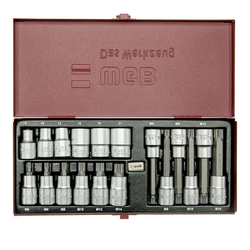 1/2" XZN Steckschlüssel-Garnitur Markenware