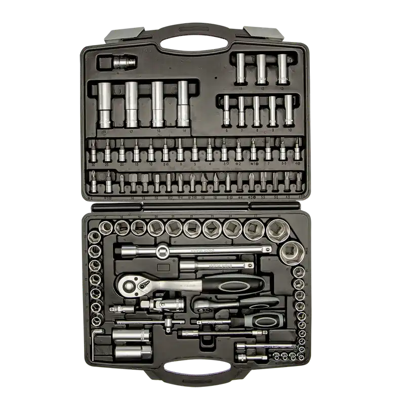 1/4 + 1/2" Steckschlüssel-Garnitur Super-Preis