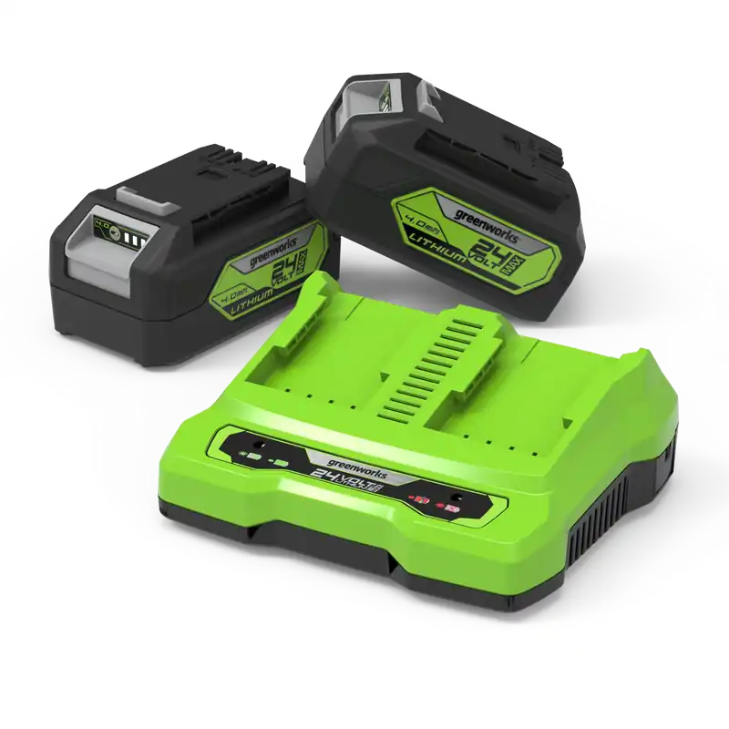 POWERALL 24V Starter Kit 2x 4Ah Akkus + Doppelladegerät Preis Gesenkt