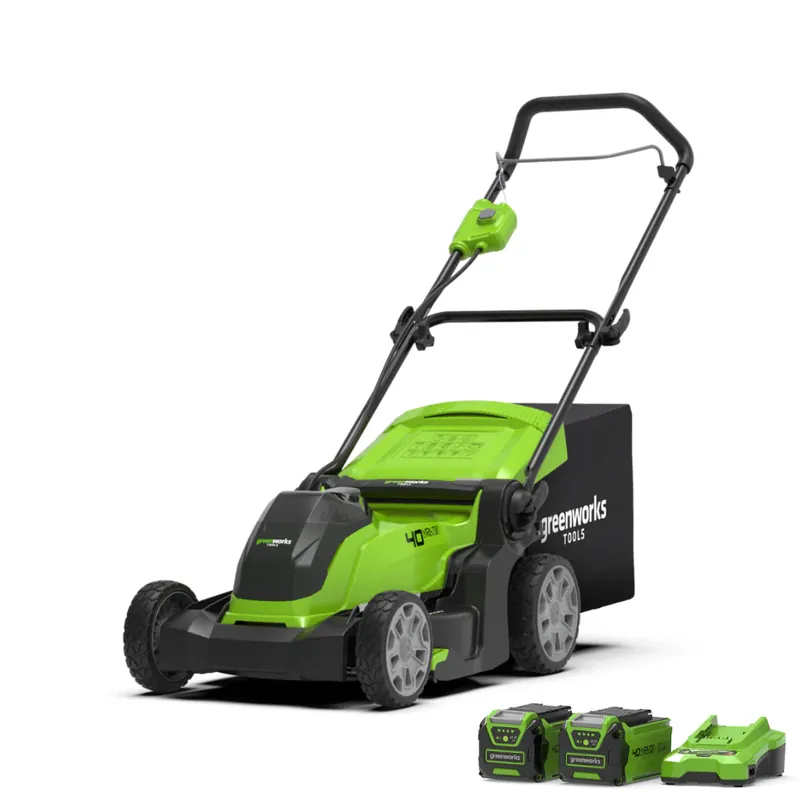 40V Rasenmäher 41cm - 2x 2Ah Akkus Neu Im Sortiment
