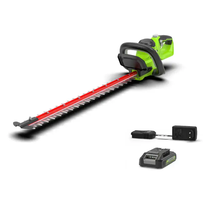 POWERALL 24V Heckenschere 61cm - 2Ah Akku Markenprodukt