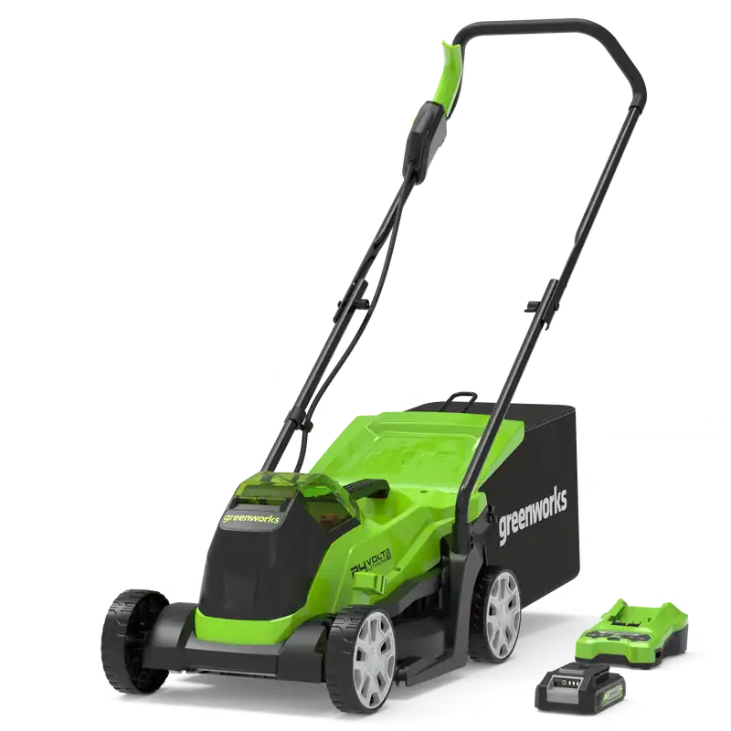 Ausverkauf POWERALL 24V Rasenmäher 33cm - 2Ah Akku