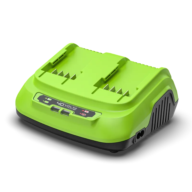 Garantierte Lieferung 40V Dual-Slot-Schnellladegerät 8A