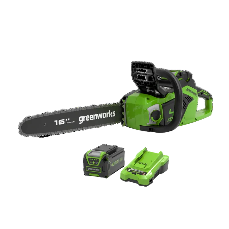 Angebot 40V Kettensäge 40cm 1,8 kW - 4Ah Akku