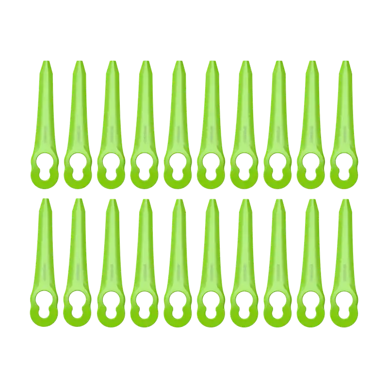 20 Ersatzklingen für Rasentrimmer Neuheit