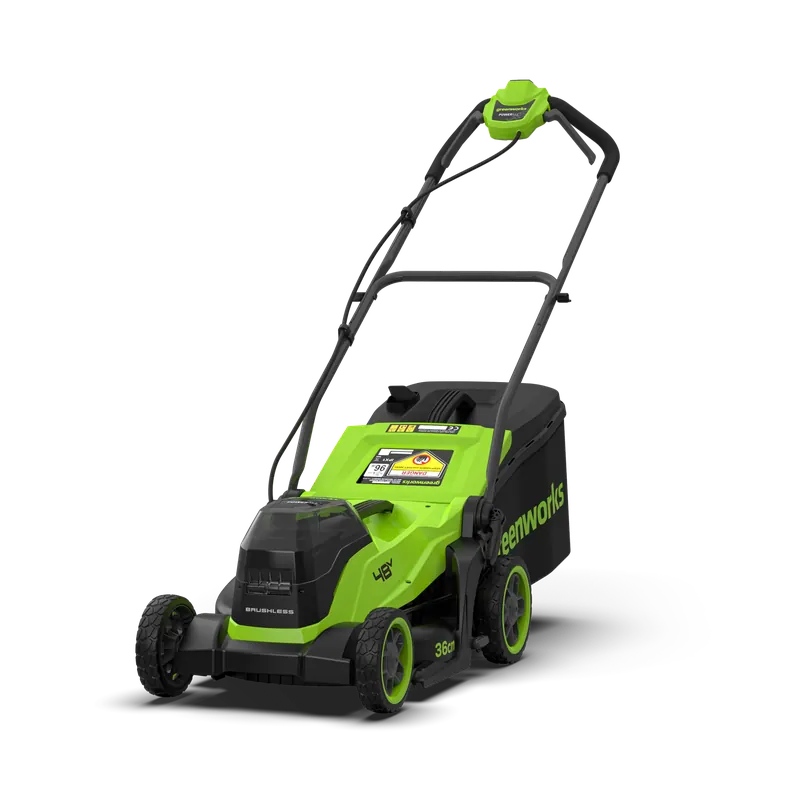 POWERALL 48V (24V x 2) Rasenmäher 36cm - Ohne Akku Neu