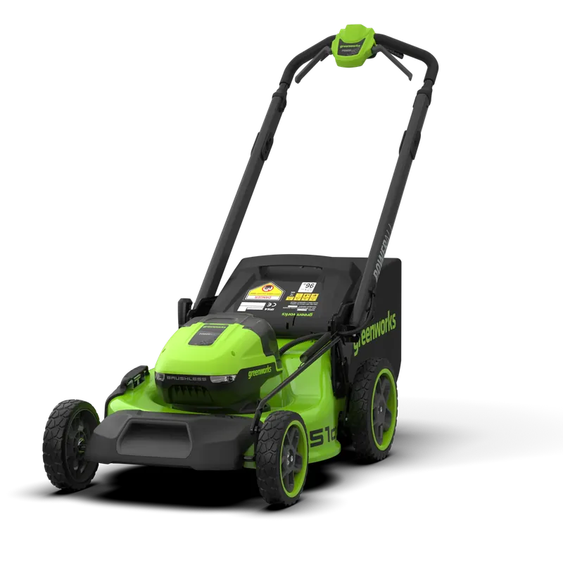 POWERALL 48V (24V x 2) Rasenmäher 51cm mit Radantrieb - Ohne Akku Markenware