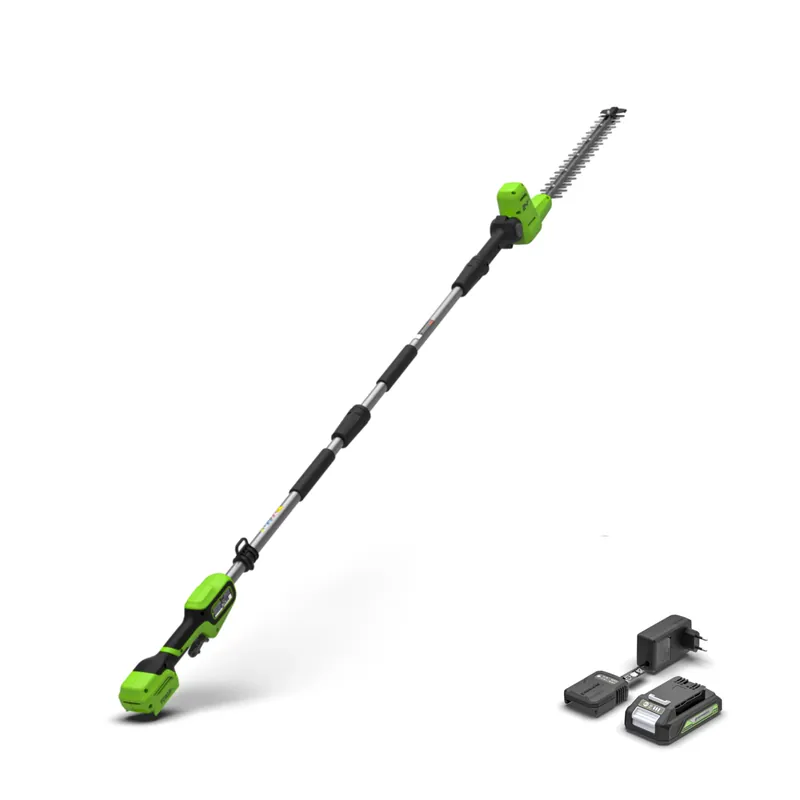 Bestpreis POWERALL 24V Stab-Heckenschere 51cm Gen. II - 2Ah Akku