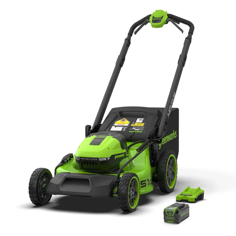40V Rasenmäher 51cm mit Radantrieb Gen. II - 5Ah Akku Mega-Angebot