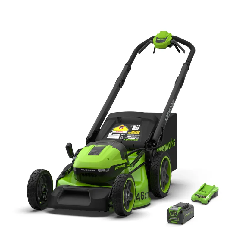 40V Rasenmäher 46cm mit Radantrieb Gen. II - 4Ah Akku Neuheit