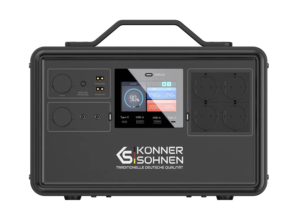Tragbare Powerstation KS 2400PS Expressversand