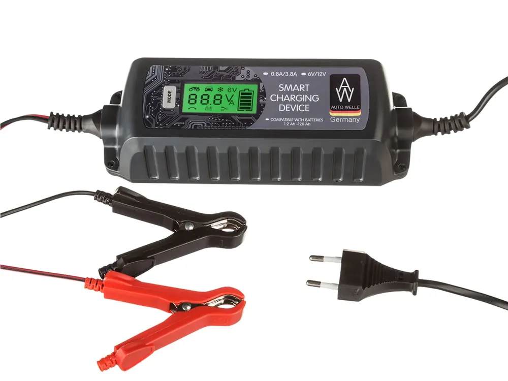 Automatisches Batterieladegerät Auto Welle AW05-1204 Echt