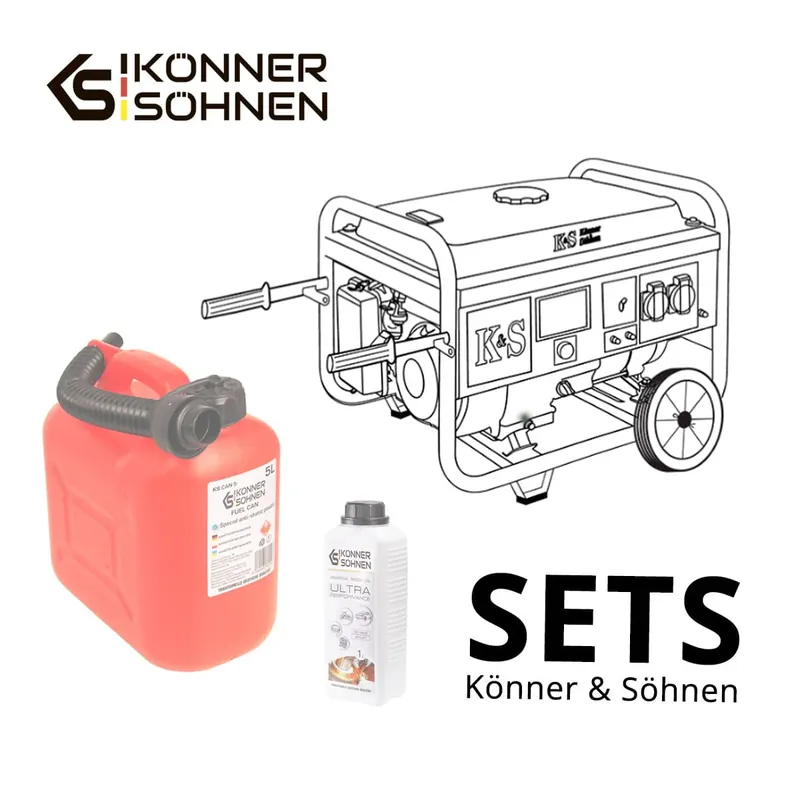SETPROMO248: KS 10000E + KS 10W-30 ++ KS COVER20 + KS 10 KIT Sofort Bestellen