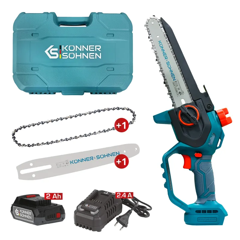 Akku-Mini-Kettensäge KS MCS20V-8 Case Preis Gesenkt