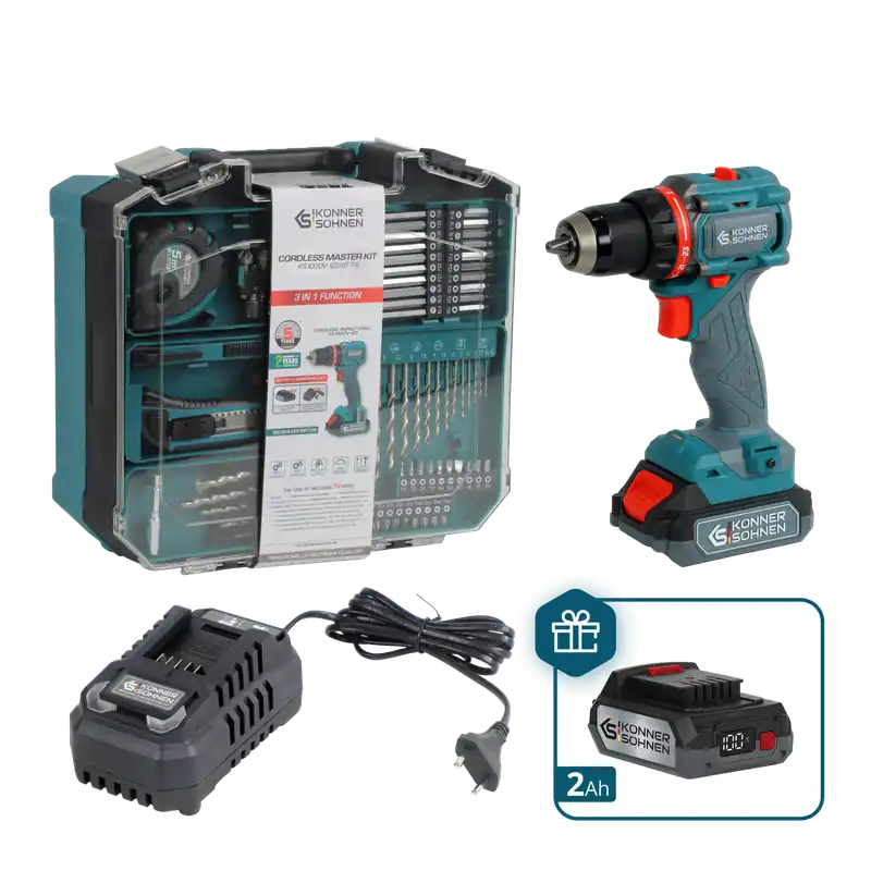 Sale Kabelloses Meister-Set KS ID20V-60 KIT 74 PLUS