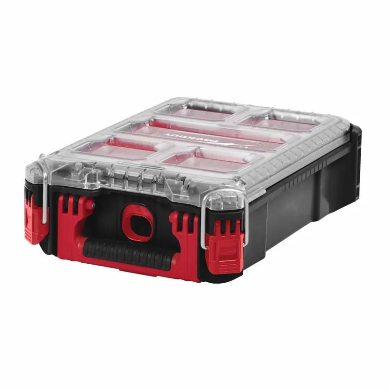 Milwaukee - PACKOUT Organiser Compact, inkl, Sortierboxen 250 x 380 x 120 mm (4932464083) Finale Aktion