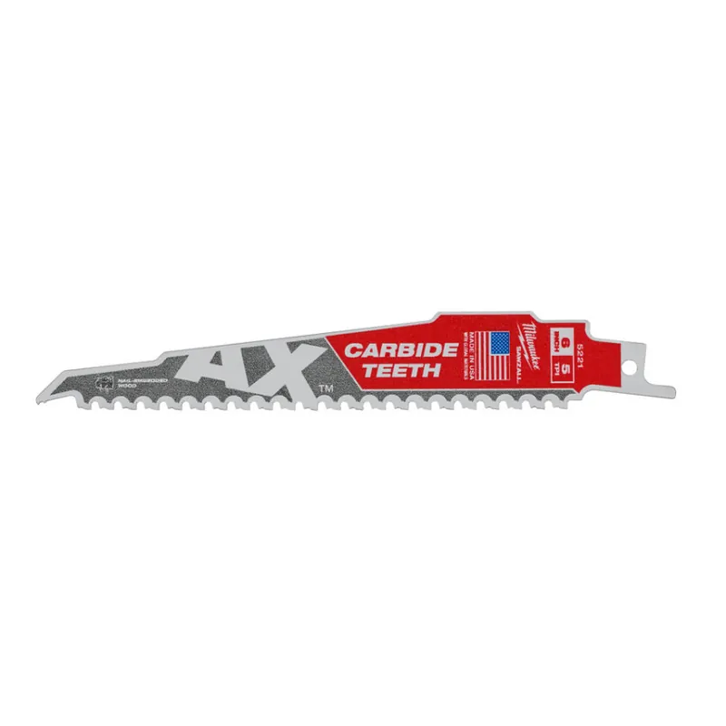 Milwaukee - Säbelsägeblatt Demontage THE AX HM-bestückt 5er Pack 230mm (48005526) (48475526) Billig