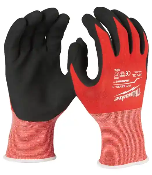 Milwaukee - Kälte-Schnittschutzhandschuhe Klasse 1 versch. Größen Ausverkauf