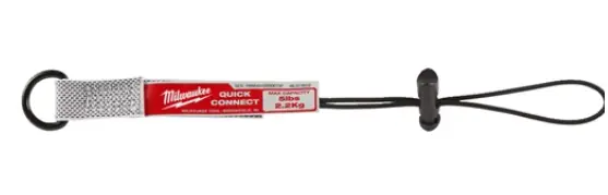 Milwaukee - Quick-Connect Sicherungsband Lanyard mit Schlaufe (3 Stück) (4932471430) Meistverkauft
