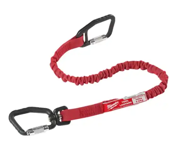 Milwaukee - Quick-Connect Werkzeug-Sicherungsgurt Lanyard Dynamisch bis 4,5 KG (4932471429) Versand Am Gleichen Tag