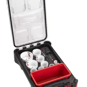 Top-Seller Milwaukee - Aktion HOLE DOZER Set 12 teilig im PACKOUT Organiser Compact (4932472248)