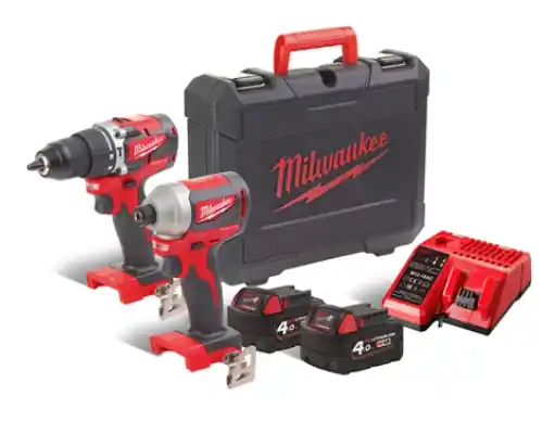 Milwaukee - Kompakt-Bürstenloser Powerpack (M18 BLCPP2A-402C) (4933492827) Nachfolger zu M18 CBLPP2A-402C Markenware