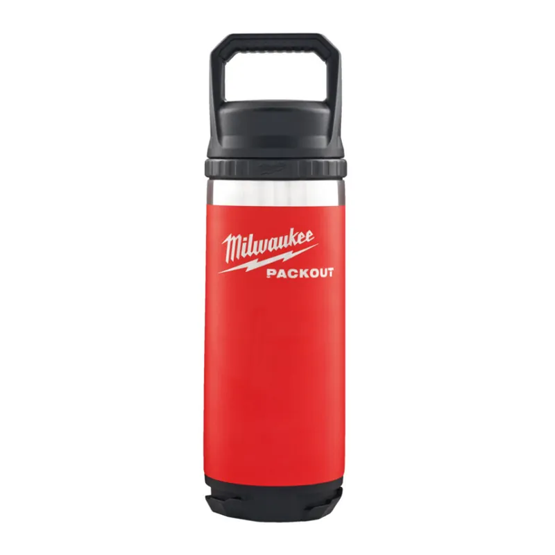 Neue Ware Milwaukee - PACKOUT Thermosflasche Rot