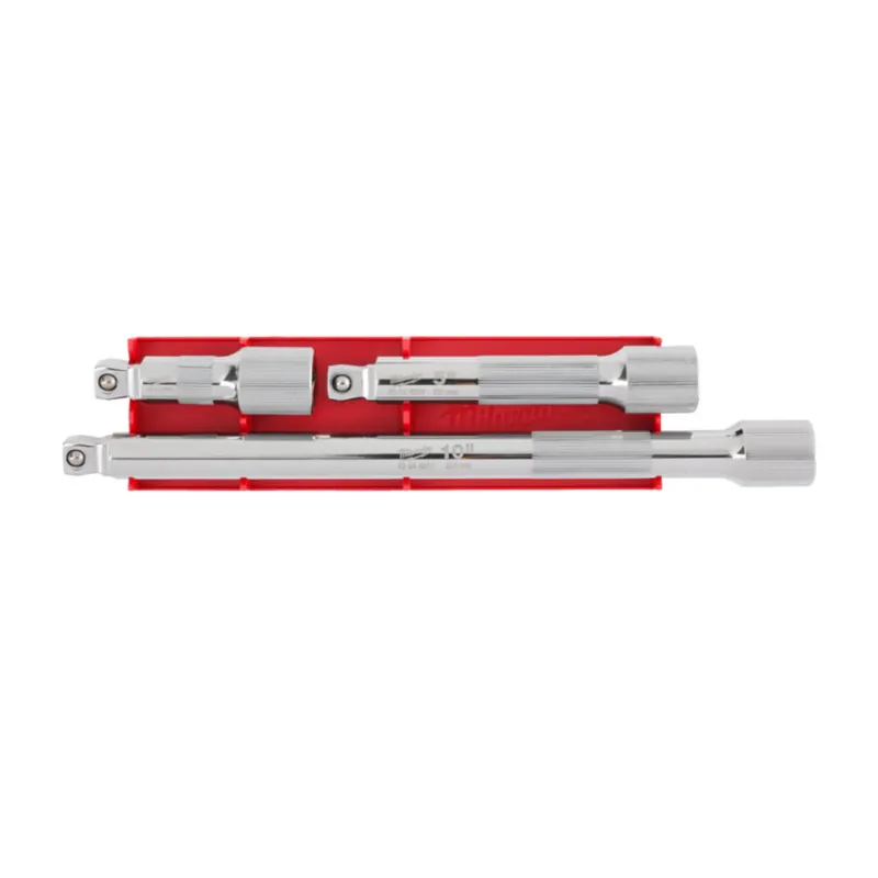Solange Der Vorrat Reicht Milwaukee - 1/2" Steckschlüssel- Schwenk-Verlängerungs Set 3tlg. (4932480642)
