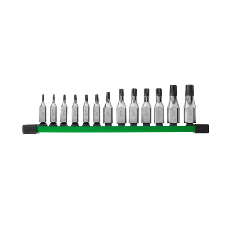 Milwaukee - Steckschlüsseleinsätze 1/4" + 3/8" TX 13tlg. (4932480565) Rabatt