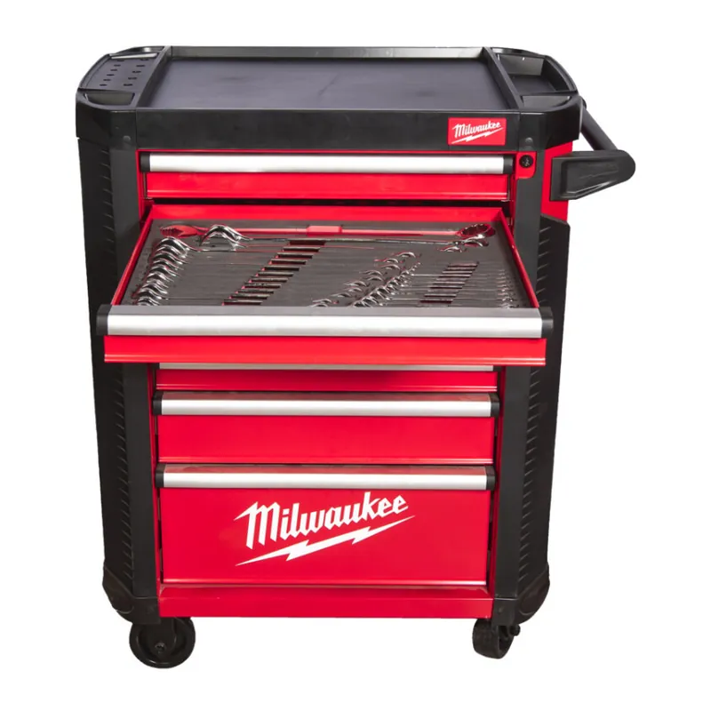 Meistverkauft Milwaukee - Werkstattwagen TOOLGUARD mit 7 Schubladen 206tlg. bestückt (SRC-30-01) (4932498185)