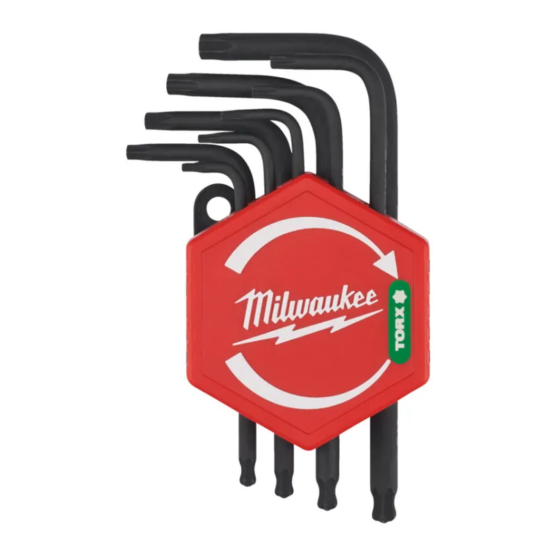 Bestpreis Milwaukee - Winkelschlüssel-Set TX kompakt 9tlg. (4932492703)