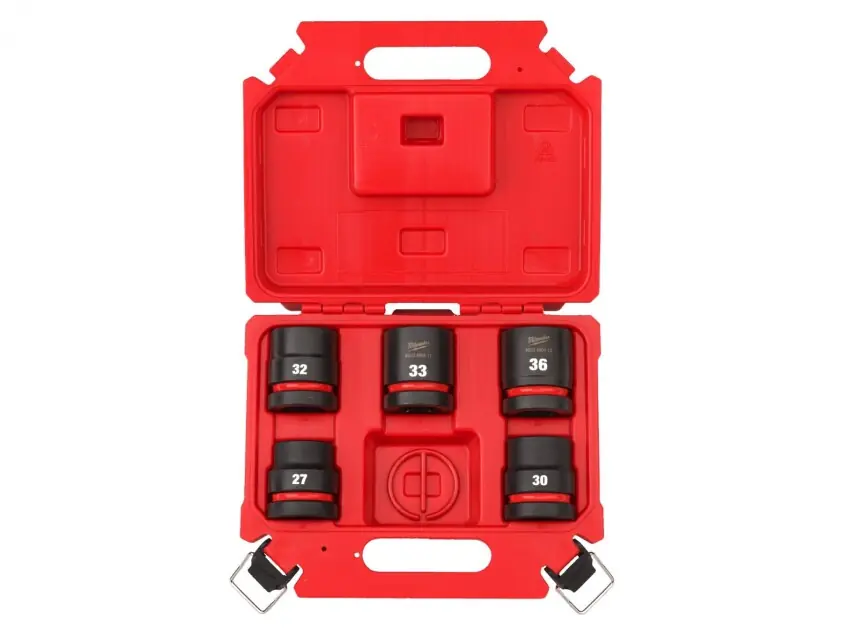 Milwaukee - SHOCKWAVE 3/4" Schlagnuss - Set kurz 5-tlg. (4932498749) Knallerangebot