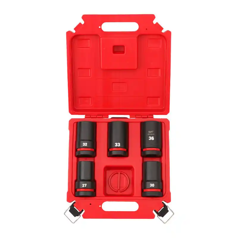 Solange Der Vorrat Reicht Milwaukee - SHOCKWAVE 1" Schlagnuss - Set kurz 5-tlg. (4932498751)