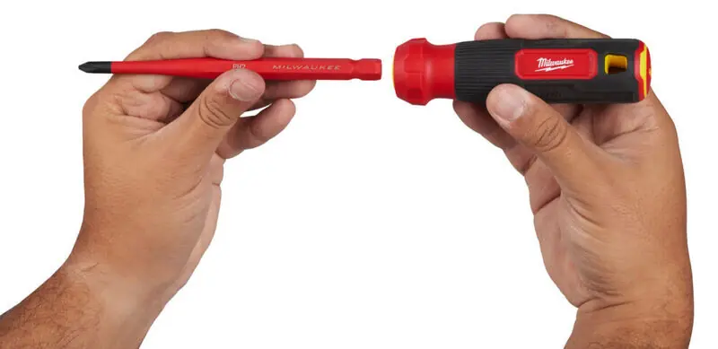 Milwaukee - Multi-Bit Schraubendreher 10 in 1, PH/ PZ/ TX/ SL, VDE geprüft (4932493657) Mega-Angebot