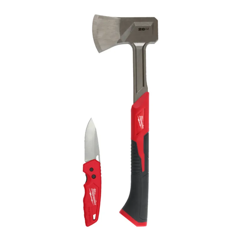 Preiswert Milwaukee - Spaltaxt-Set (4932499031) inkl. Fastback Klappmesser