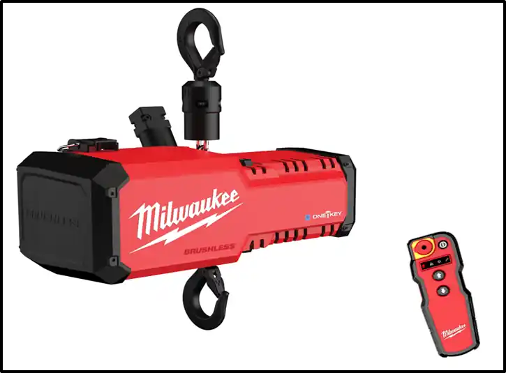 Letzte Chance Milwaukee - Akku- Kettenzug mit Akku (M18 ONE BLCHTO-121) (4933500224)