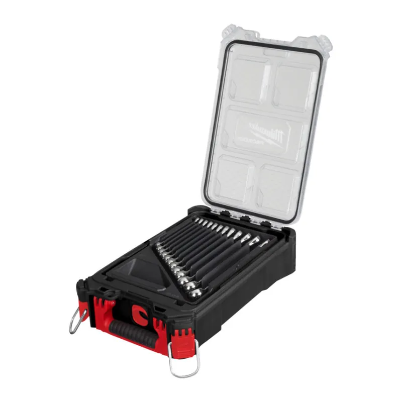 Milwaukee - MAXBITE Ringmaulschlüssel Set 15 tlg. in Packout-Organiser (4932498141) Saisonangebot
