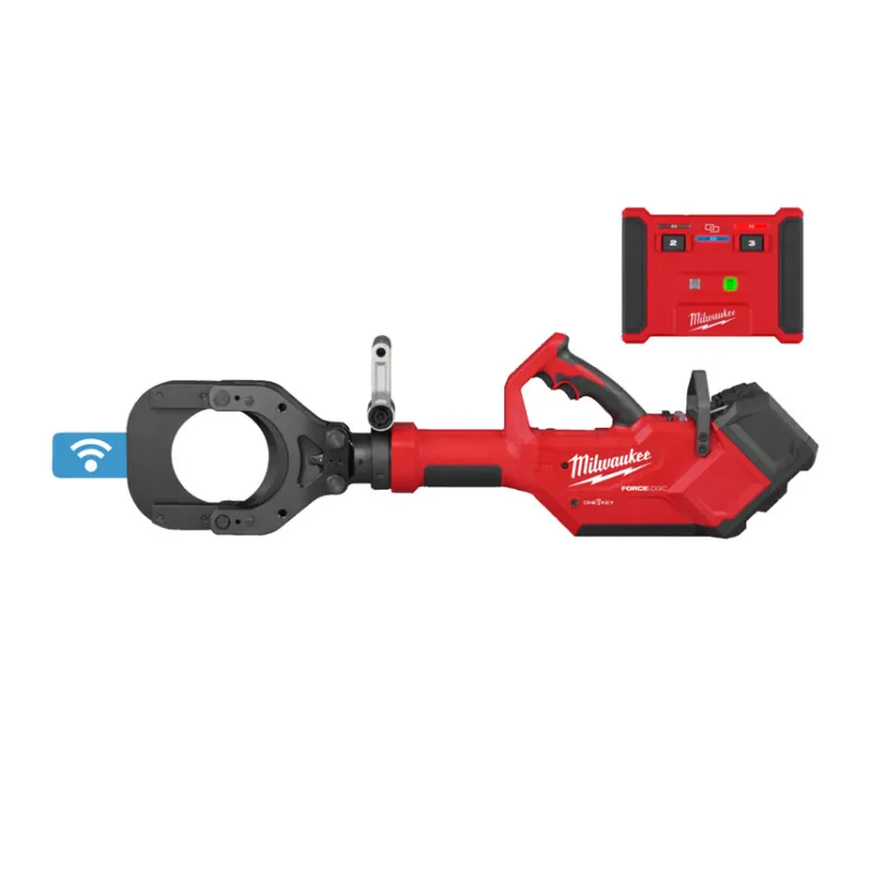 Solange Der Vorrat Reicht Milwaukee - Akku-Kabelschneider mit Fernbedienung (M18 HSFC125R-802C FORGE) (4933499331) inkl. 2x M18 8.0 Ah FORGE Akku´s und Ladegerät