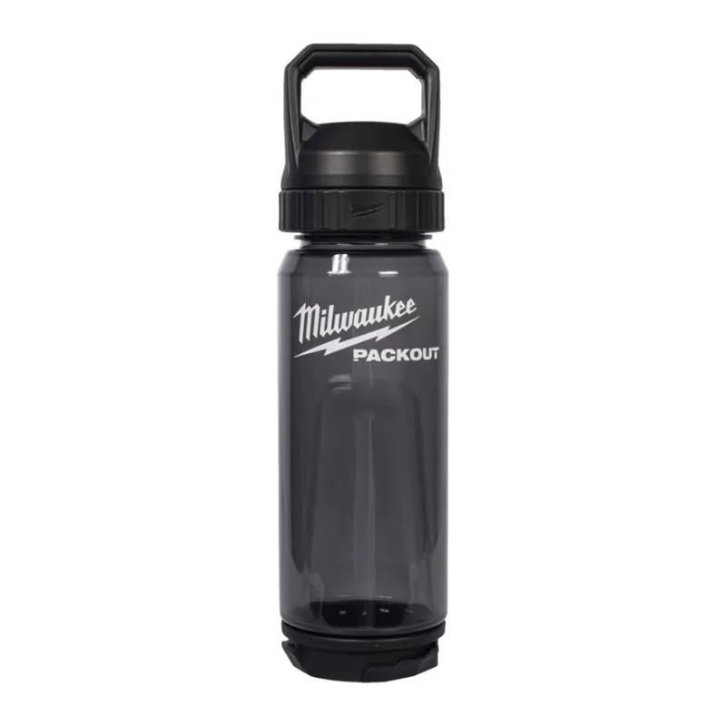 Milwaukee - PACKOUT Kunststoff Trinkflasche grau 740ml - 1420ml Kracherpreis