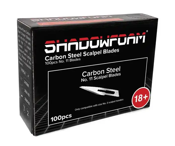 ShadowFoam - Ersatzklingen für Skalpell 100 Stück Sichere Zahlung