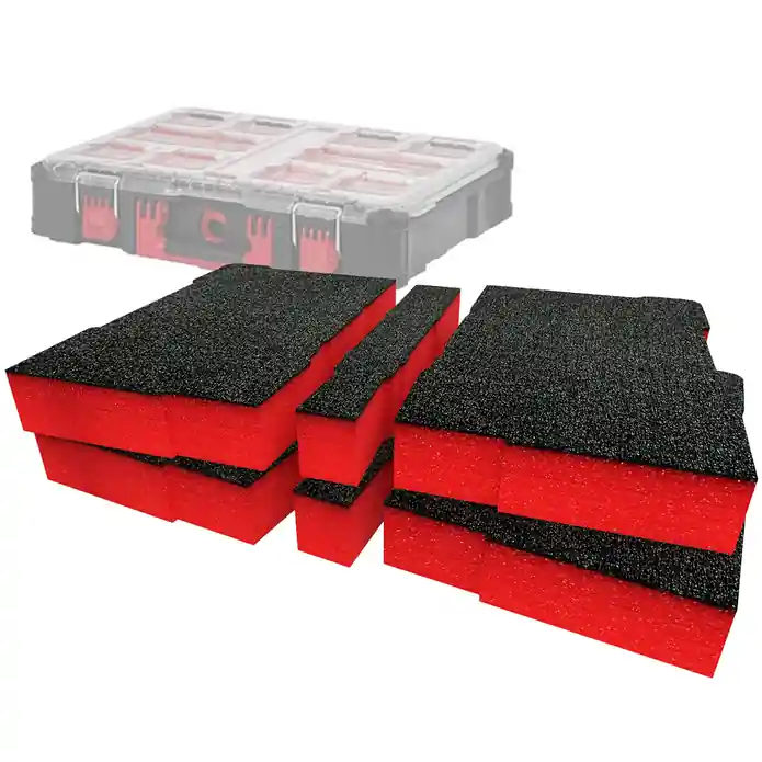 ShadowFoam - Multilayer Schaumstoffeinlage für Milwaukee Packout Organiser schwarz/rot Online Kaufen
