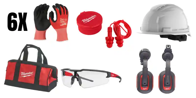 Neuheit Milwaukee - SAFETY BAG PSA SET 11-tlg.
